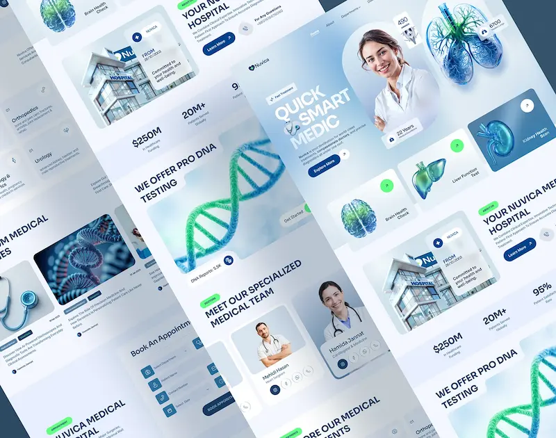 طراحی سایت پزشکی