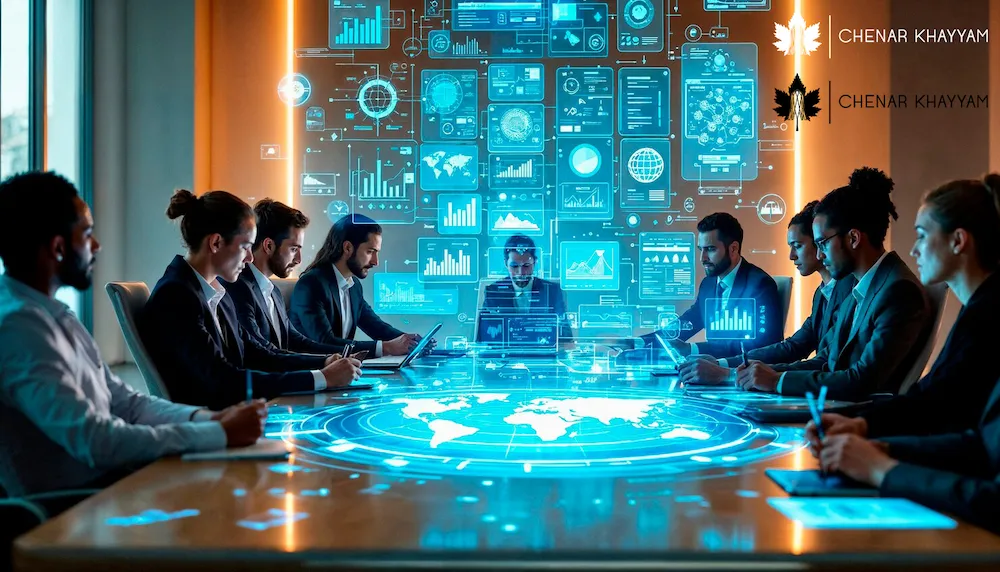 آشنایی با هوش مصنوعی در کسب و کار و افزایش فروش برای مدیران ایرانی در شرکت برنامه نویسی چنار خیام  1404