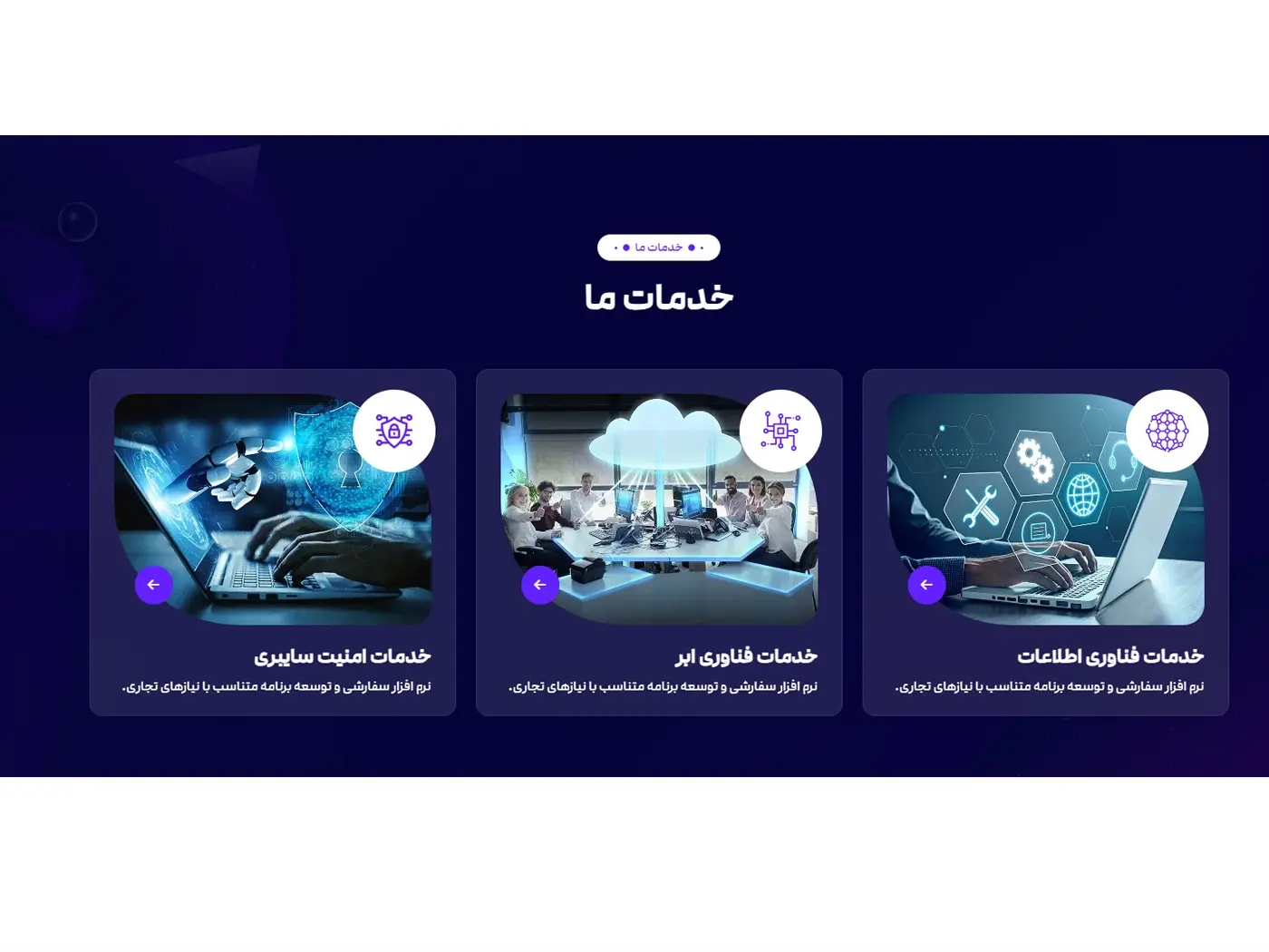 سایت آماده استارتاپ و برند شخصی