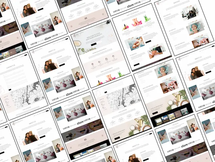 طراحی سایت کلینیک زیبایی 