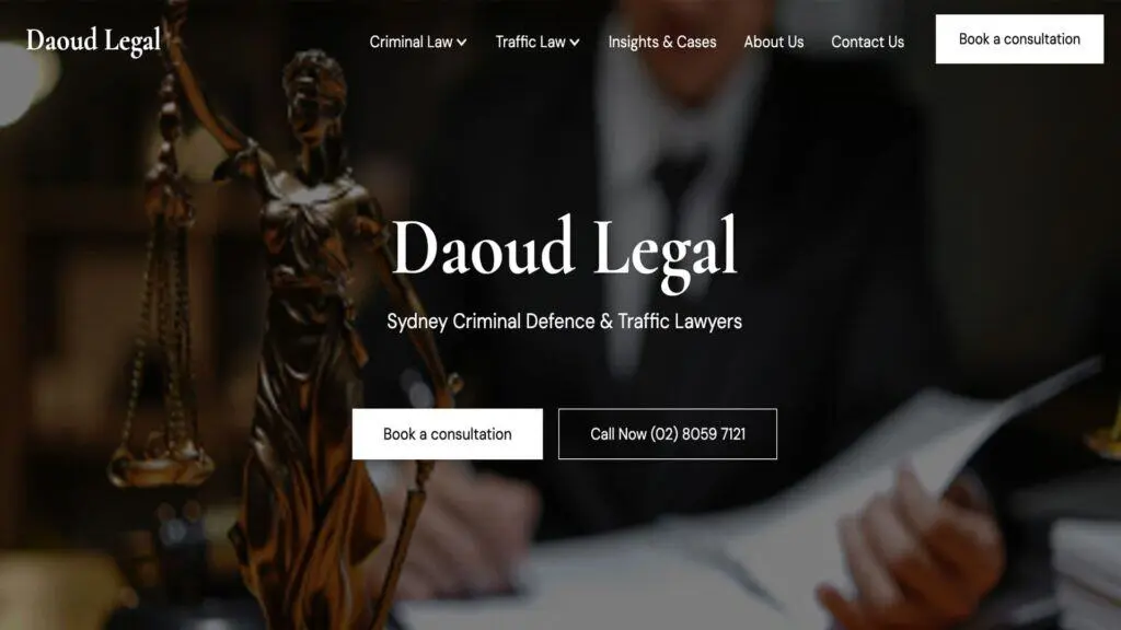 طراحی سایت وکالت